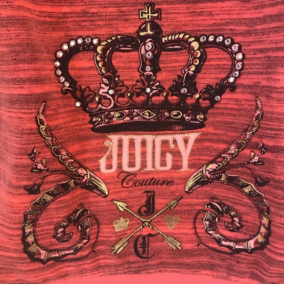 Juicy Couture Velour Hooded Jacket Size L - Picture 7 of 8